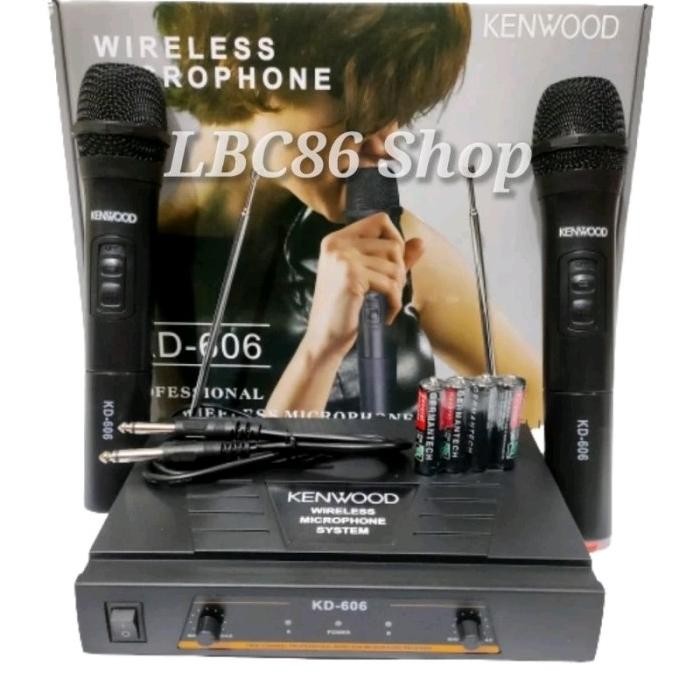 mic wireless KENWOOD KD 606 Wireless microphone VHF