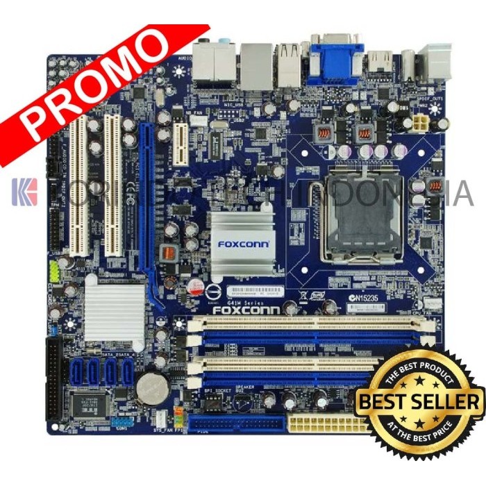 Motherboard / Mobo FOXCONN G41 DDR2