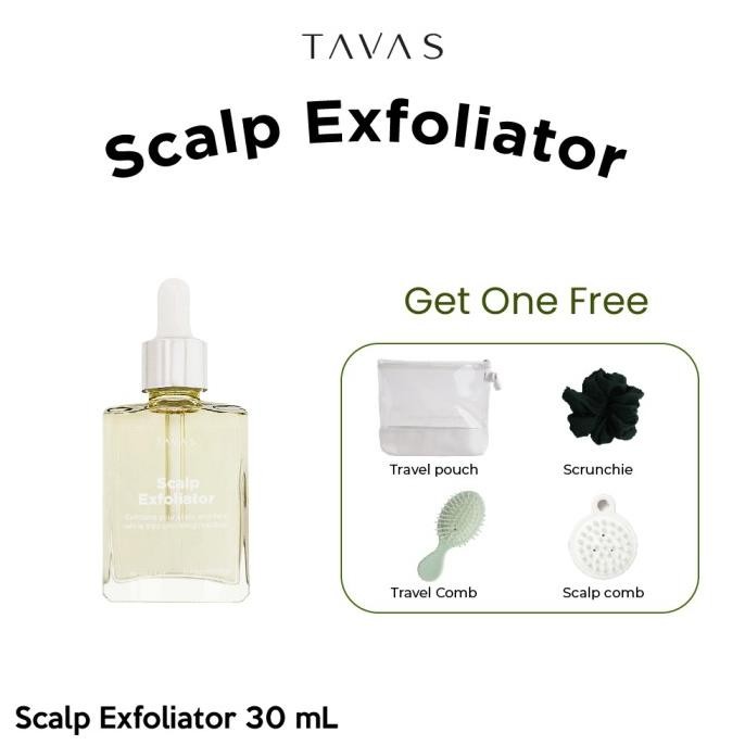 TERLARIS - Tavas Scalp Exfoliator 30ml / Vitamin perawatan kulit kepala