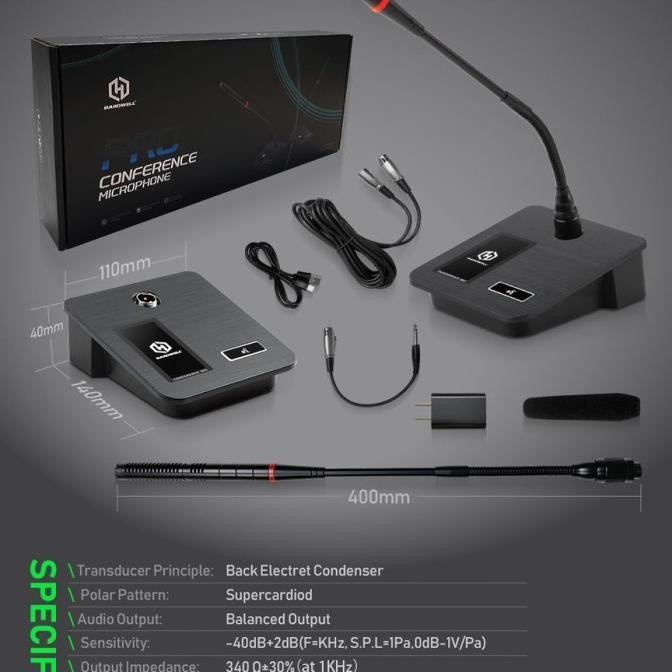 Mic Podium Meja Hardwell VIP 9