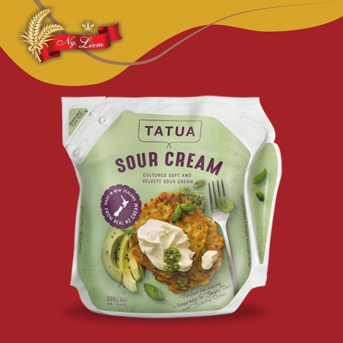 

New Tatua Sour Cream 500 Gram (Gojek / Grab Only)