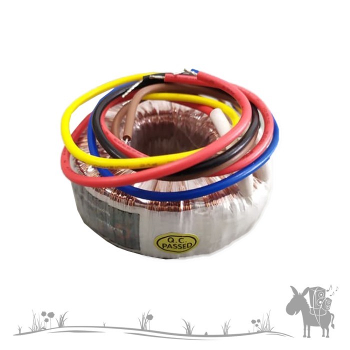 Trafo Toroidal Blackgate 1,5A 15V Non Ct Travo Nol 1.5 1,5 A 15V Donut