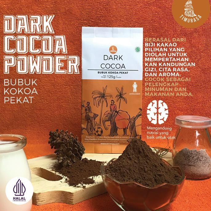 

New Cocoa Powder Dark 125G - Bubuk Coklat
