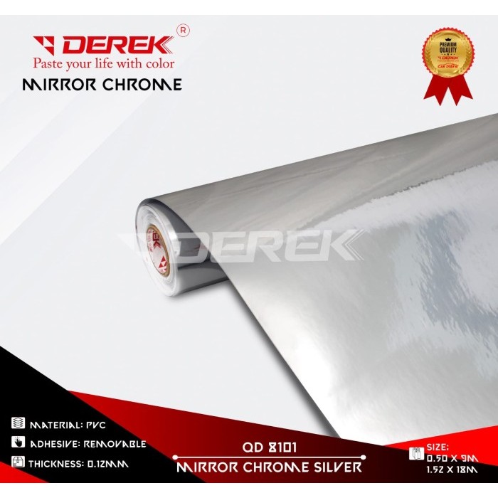 

Sticker Metalic Chrome Derek 50Cm ( Rol ) Terlaris