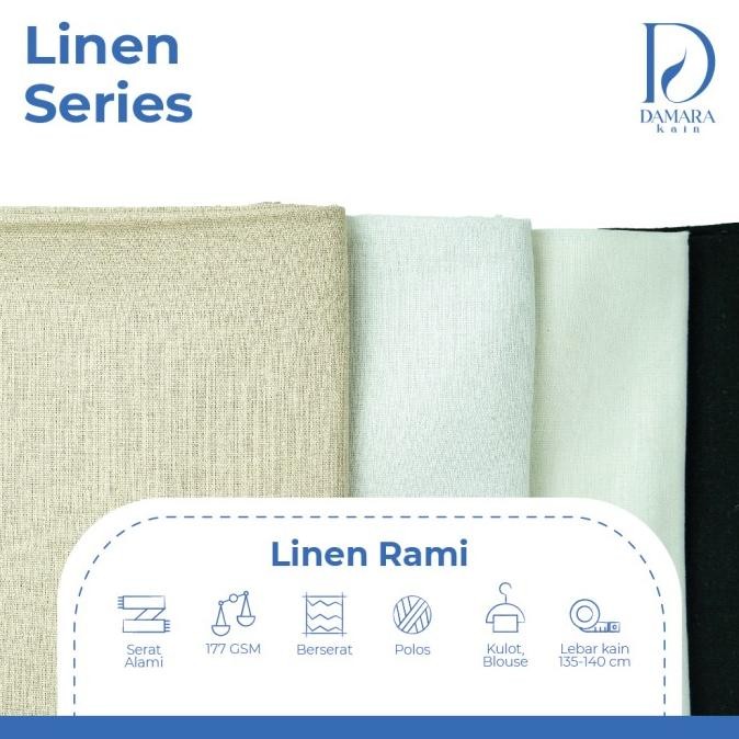 KAIN LINEN RAMI PREMIUM BASIC COLOR
