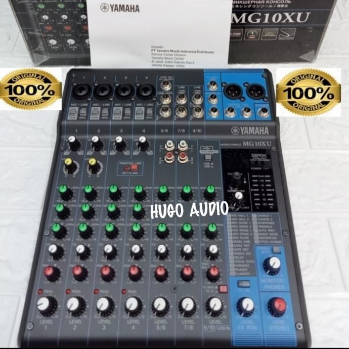 MIXER AUDIO YAMAHA MG 10 XU ORIGINAL