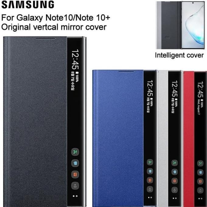 Flip Case Samsung Galaxy Note 10 / Note 10 Plus Flip Case Clear View