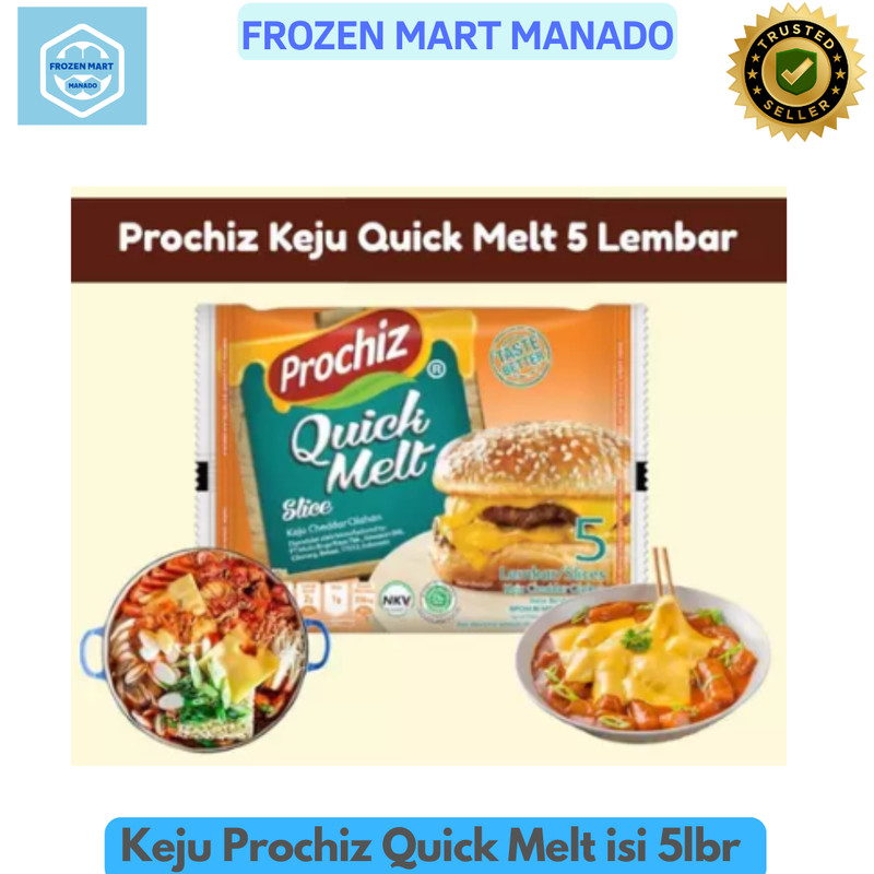 

Keju Prochiz Quick Melt isi 5lbr - Frozen Mart Manado (Frozen Food Manado)