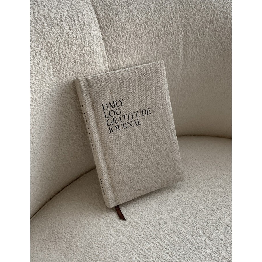 

Gratitude Journal / Linen Journal Notebook / 5 Minutes Journal Barangbaru