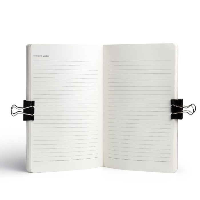 

Papermark A5 Grey (Mindful Journal) New