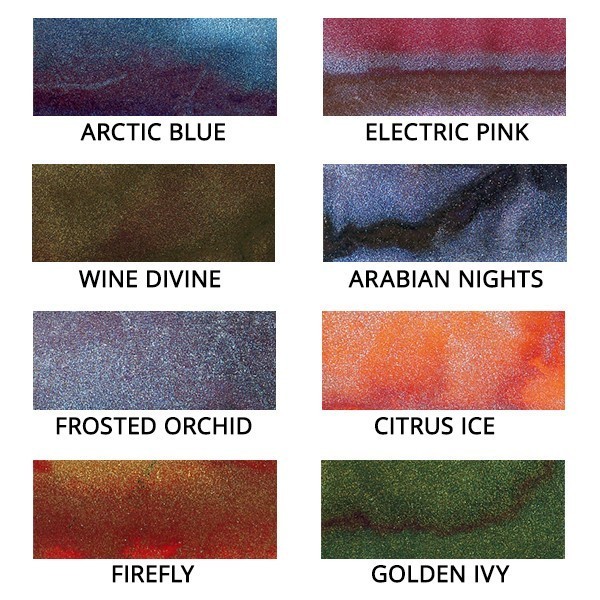 

Diamine Shimmering Inks - Fountain Pen Ink / Tinta 50Ml Botol Terbaik