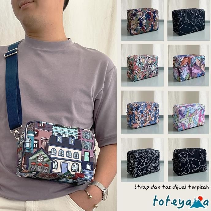 TERLARIS - Toteyama - Boxy Pouch Toteyama