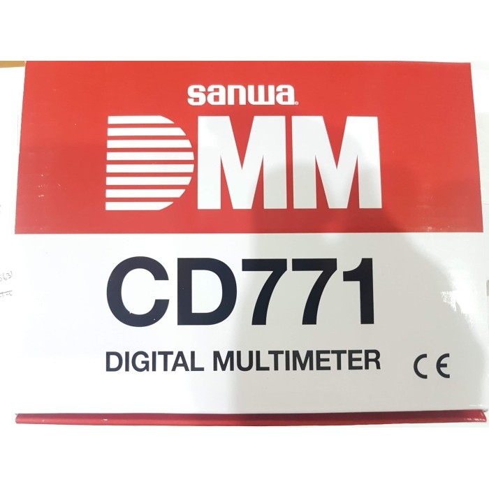 Ready AVOMETER CD771 / Multimeter DIgital SANWA CD771 / CD-771 / CD 771
