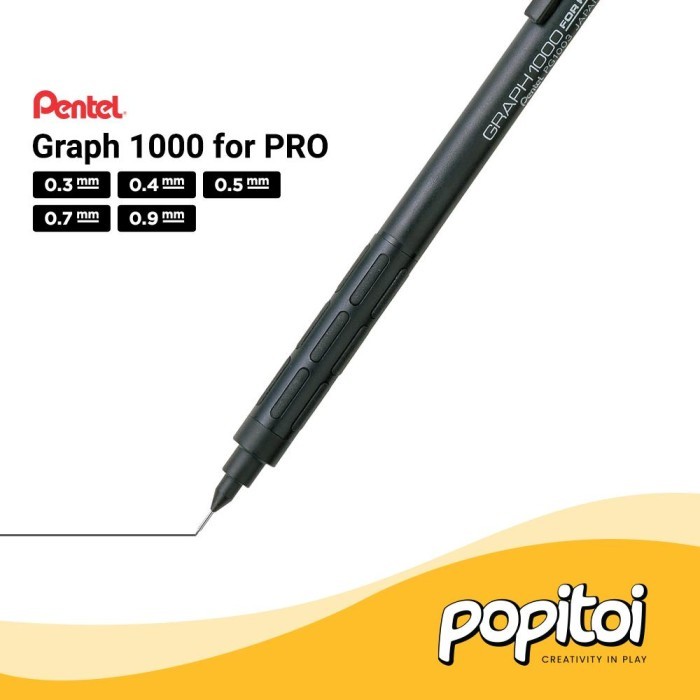 

Terlaris Pentel Graph 1000 for PRO Mechanical Pencil Pensil Mekanik SALE