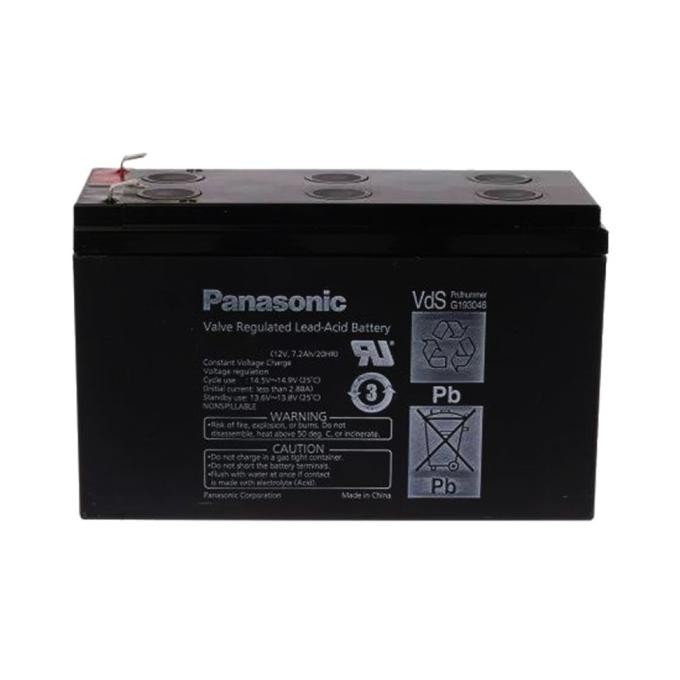 batrai ups 12v 7.2a panasonic baterai ups aki kering panasonic 7a
