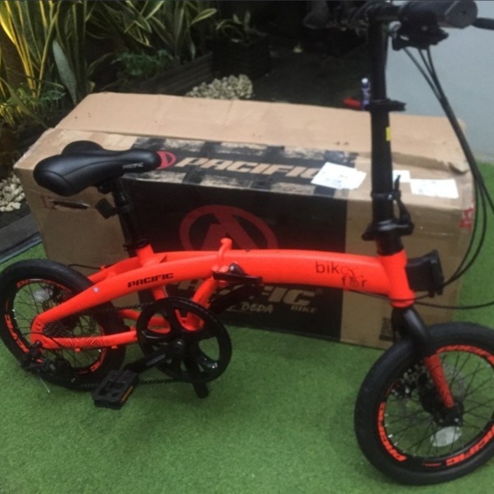 Sepeda Lipat 16 Inch Pacific 2980 Rx 6.8 ( 8 Speed )