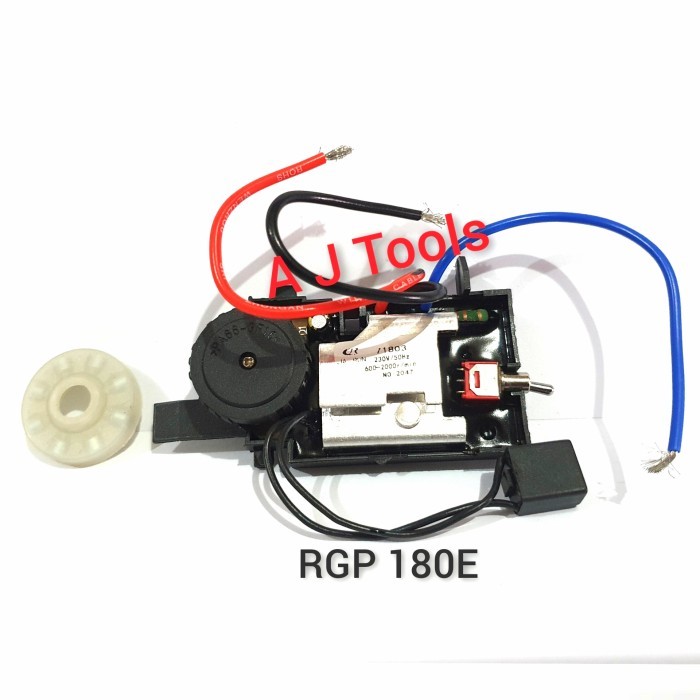 Promo Speed Controller / Adjustor Polisher 7" Ryu Rgp 180E Bor Poles