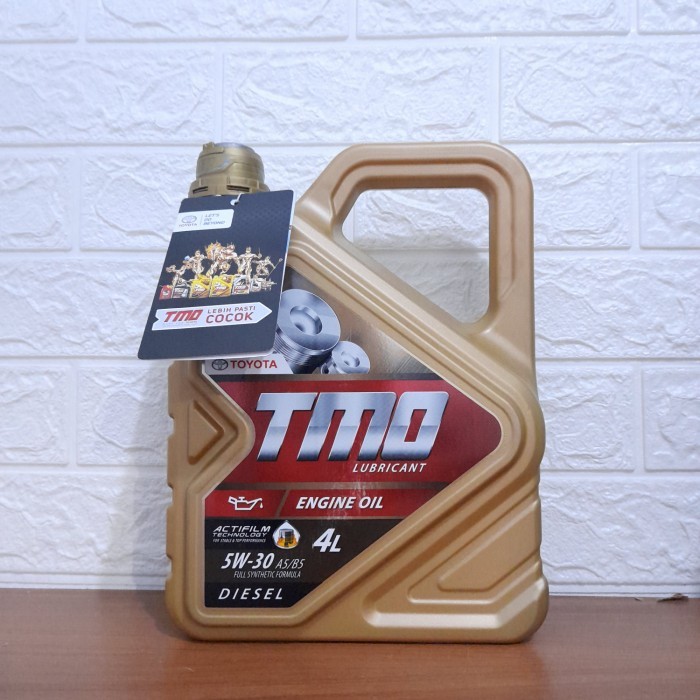 Oli Toyota-Tmo Diesel Gold 5W-30 4L Full Synthetic Original Harga Spesial