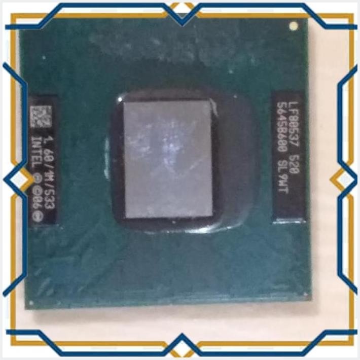 [BIN55] PROCESSOR LAPTOP INTEL PENTIUM JADUL 520 1.60GHZ