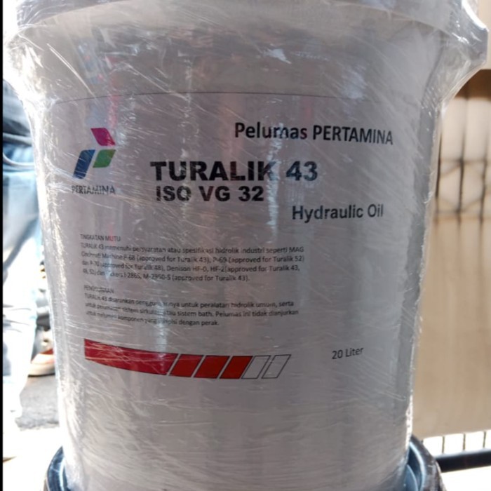 Oli Hidrolik Pertamina Turalik 43 Harga Spesial