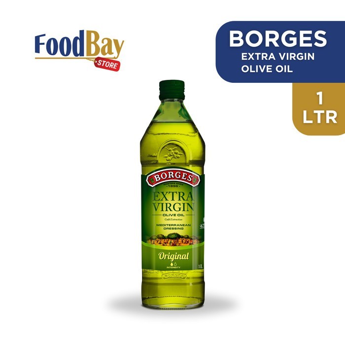 

Borges - Extra Virgin Olive Oil 1 Liter (Minyak Zaitun Evoo) New