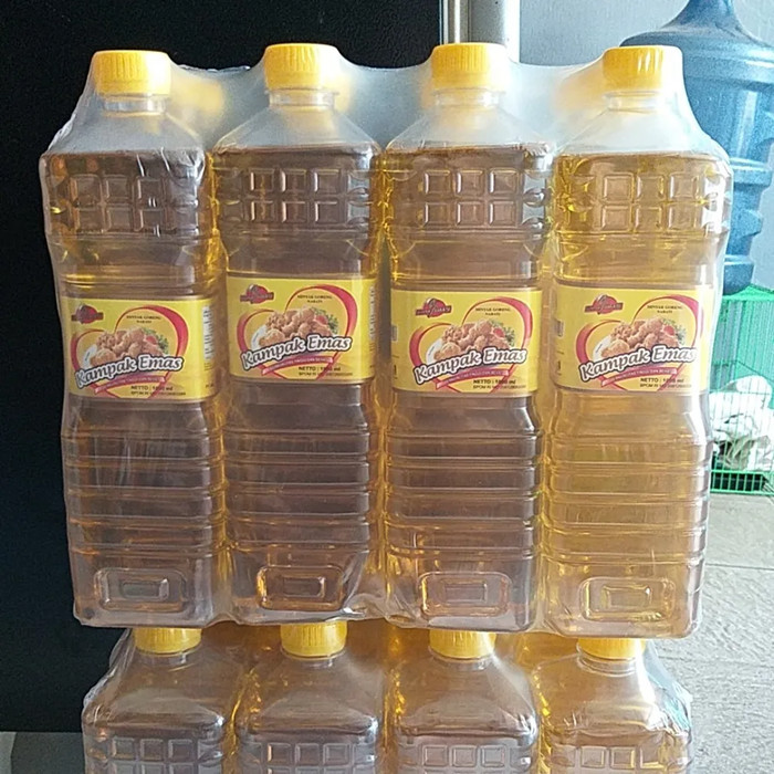 

Minyak Goreng Segitiga Emas 1 Lt - Khusus Grab/Gojek 12 Pcs Terlaris