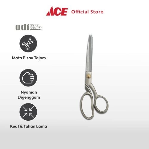

Terlaris Ace Odi 8 inci Gunting Kain Sewing Scissors Gunting Kain Tekstil Alat Potong Jahit