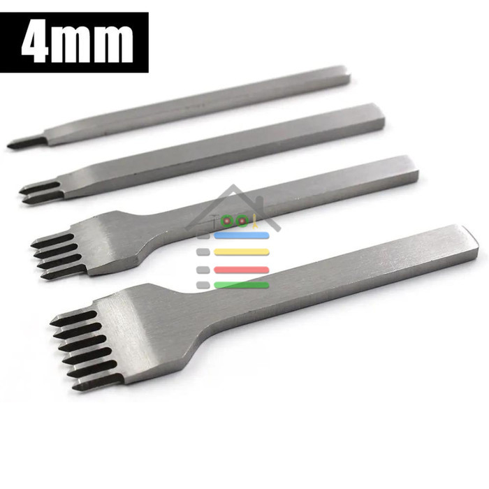 

Terlaris 4IN1 PEMBOLONG KULIT SET 3-6 MM LUBANG 1 2 4 6 PRONG SALE