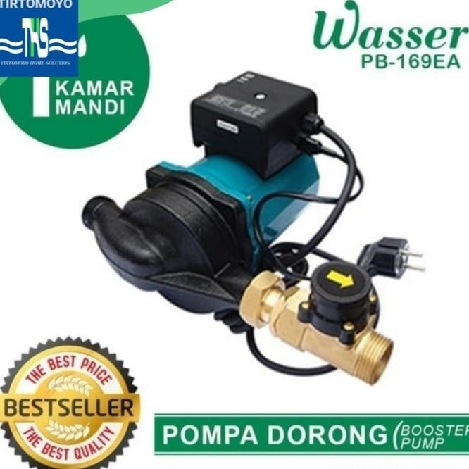Pompa Dorong/Boster Wasser Pb 169Ea + Otomatis Flow Switch Pump