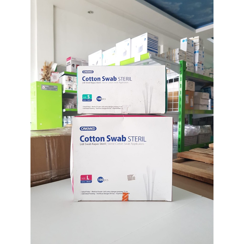 Onemed Cotton Swab Steril / Cotton Swab Steril OneMed