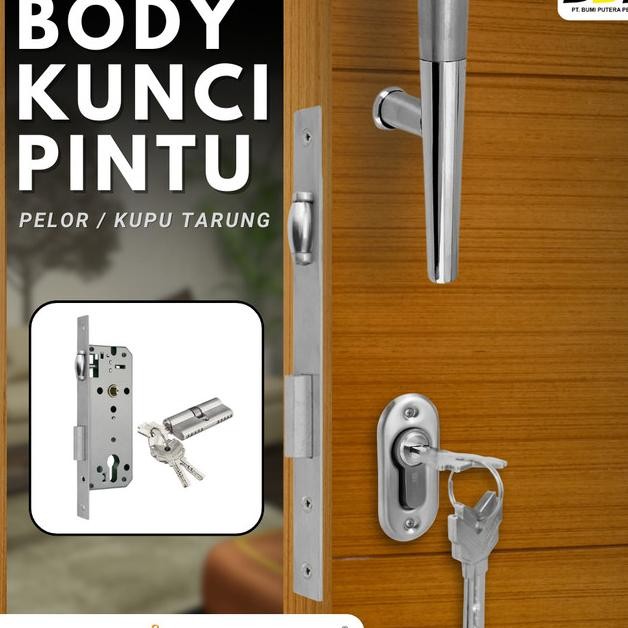 Body Kunci Pelor Pintu Kupu Tarung Stainless 304 Vincitory Prospero Match | Body Kunci Pintu Kupu Ta