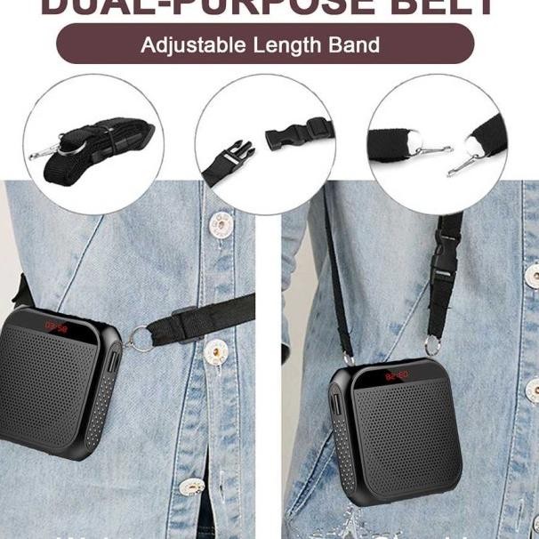 Geras Suara Megaphone Presentasi Portable Speaker 2 C Wireless