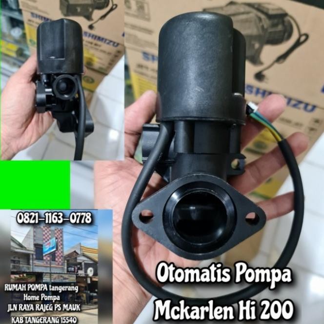 Otomatis Pompa Dorong Mckarlen Hi200 Pressure Switch Booster Mckarlen