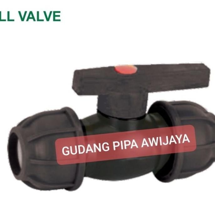 BALL VALVE PIPA HDPE 2 INCH