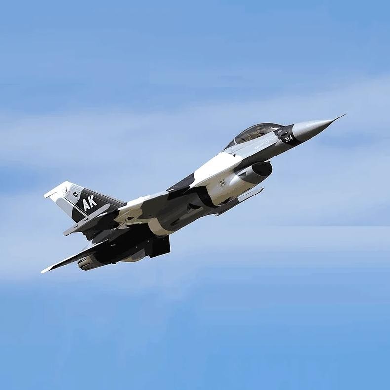 RC AIRPLANE FREEWING V2 F16 70MM EDF JET MODEL KIT WITH SERVOS WITH MISSILES