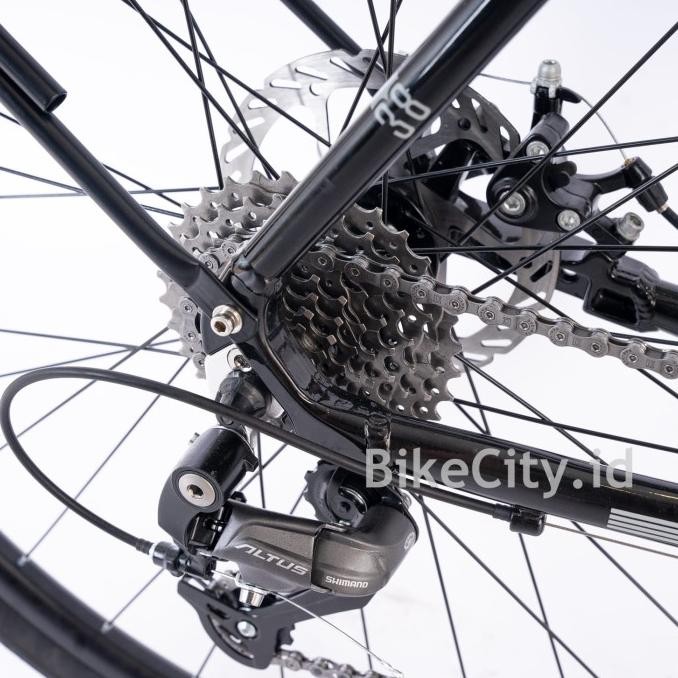 Sepeda Balap Roadbike Element Frc 38 Gen 2, 2X8 Speed New - Grey Red