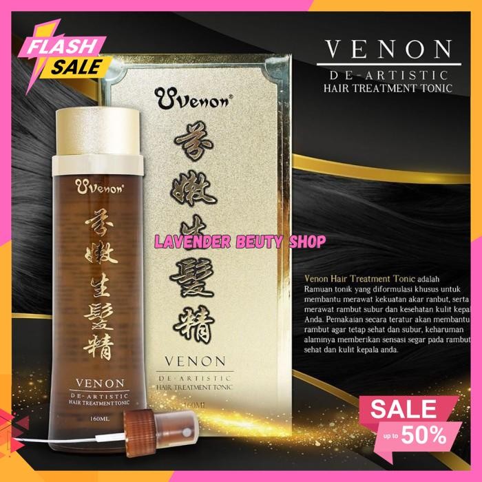 VENON HAIR TONIC 160ML ORIGINAL BPOM - HAIR TONIC VENON 160ML BEST PRODUCT