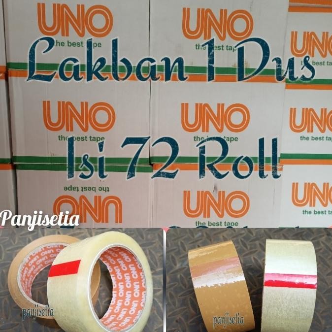 

BEBAS ONGKIR - Lakban 1 dus Bening / Coklat 45MM x 90 YARD ( 2 INCH x 90YARD ) Murah