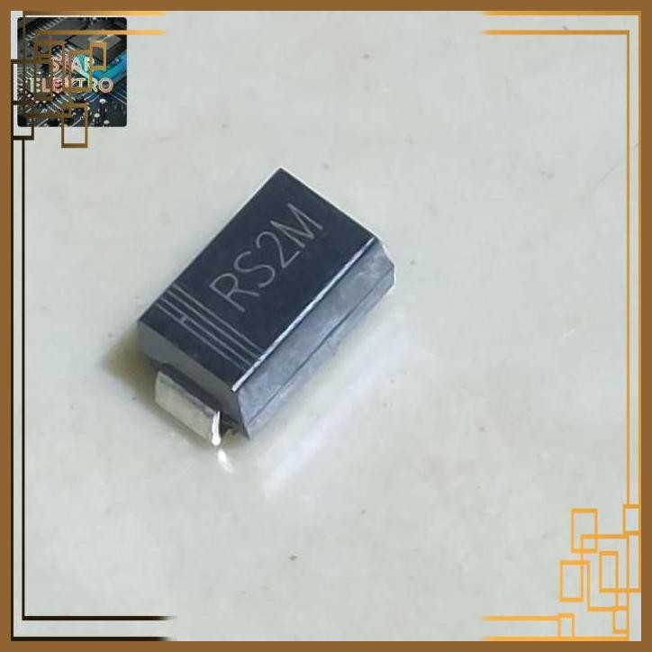 [SRE] RS2M Do-214AC SMD SMA FR207 2A 1000V RS2M-13-F Dioda Diodes Fast Recovery R52M RS2