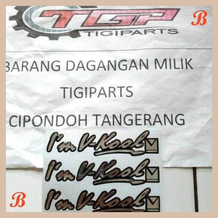 

| IGI | VKOOL STIKER TIMBUL SESUAI FOTO