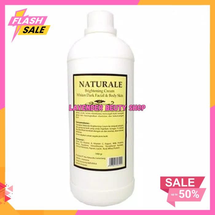 NATURALE BLEACHING CREAM - BLEACHING NATURALE 1000GR TERBAIK