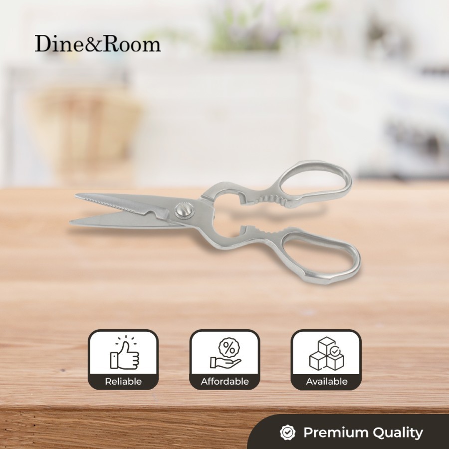 

Kitchen Scissors s/s, gunting serba guna, gunting dapur