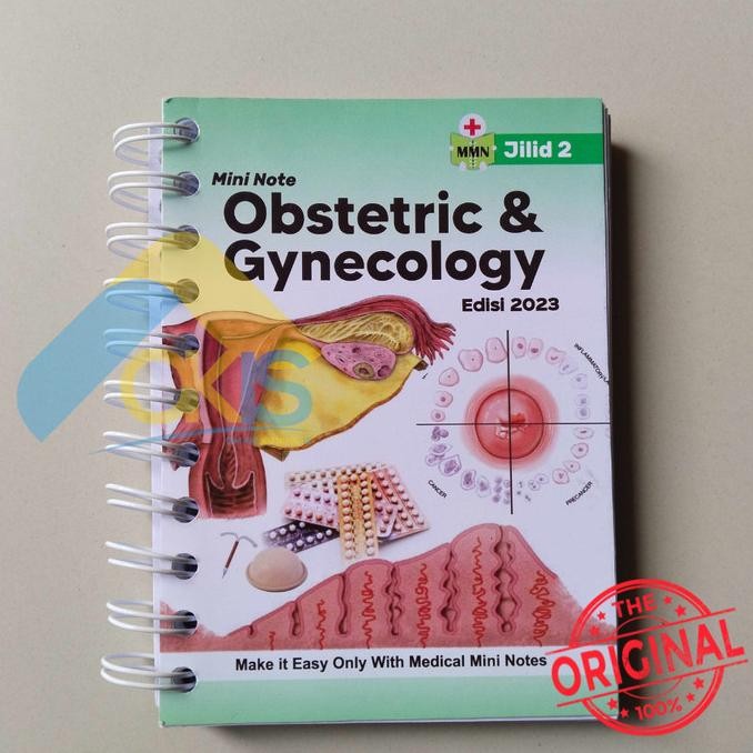 TERSEDIA MEDICAL MINI NOTES OBGYN JILID 2 GYNECOLOGY ORIGINAL MMN - BUKU SAKU KEDIBIDANAN OBSTETRI G