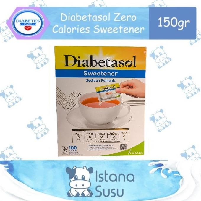 

Diabetasol Zero Calorie Sweetener 100 x 1,5 gr