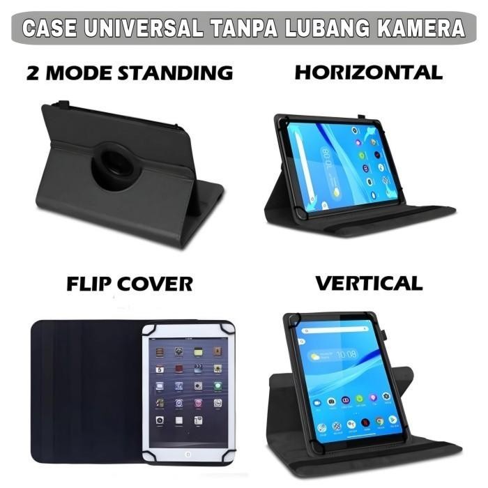 Case Maxtron Genio Tab 8 / Tab Maxtron Genio 8 Inch / Maxtron Genio Tab 8 / Rotary Flip Cover Case U