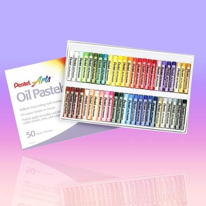 

Crayon Pentel Arts Oil Pastel 50 Warna