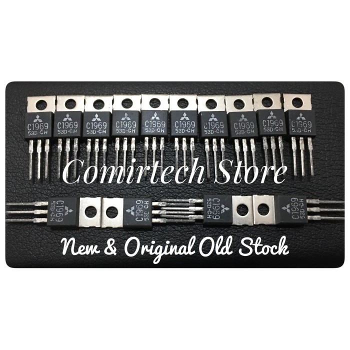 TERBARU C1969 2SC1969 New & Original Old Stock Driver Radio HF