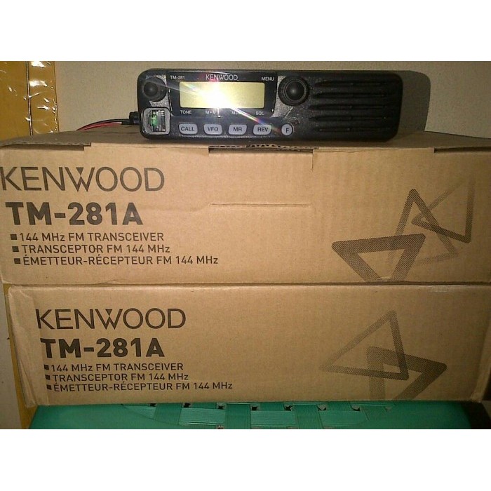 TERBARU RADIO RIG KENWOOD TM281 VHF NEW