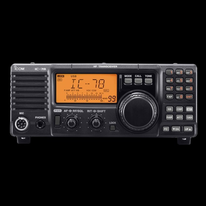 TERBARU RADIO RIG SSB ICOM IC 78 GARANSI RESMI ELI