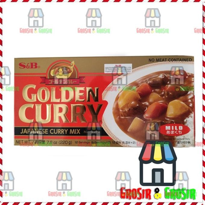 

S&B Japanese Golden Curry MILD 220 Gr